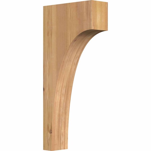 Ekena Millwork Huntington Smooth Corbel, Western Red Cedar, 3 1/2"W x 10"D x 22"H COR04X10X22HUN00SWR - main